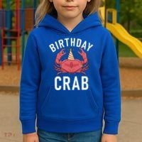 Birthday Crab Owner Gift Kids Hoodie thumb 3