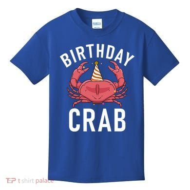 Birthday Crab Owner Gift Kids T-Shirt