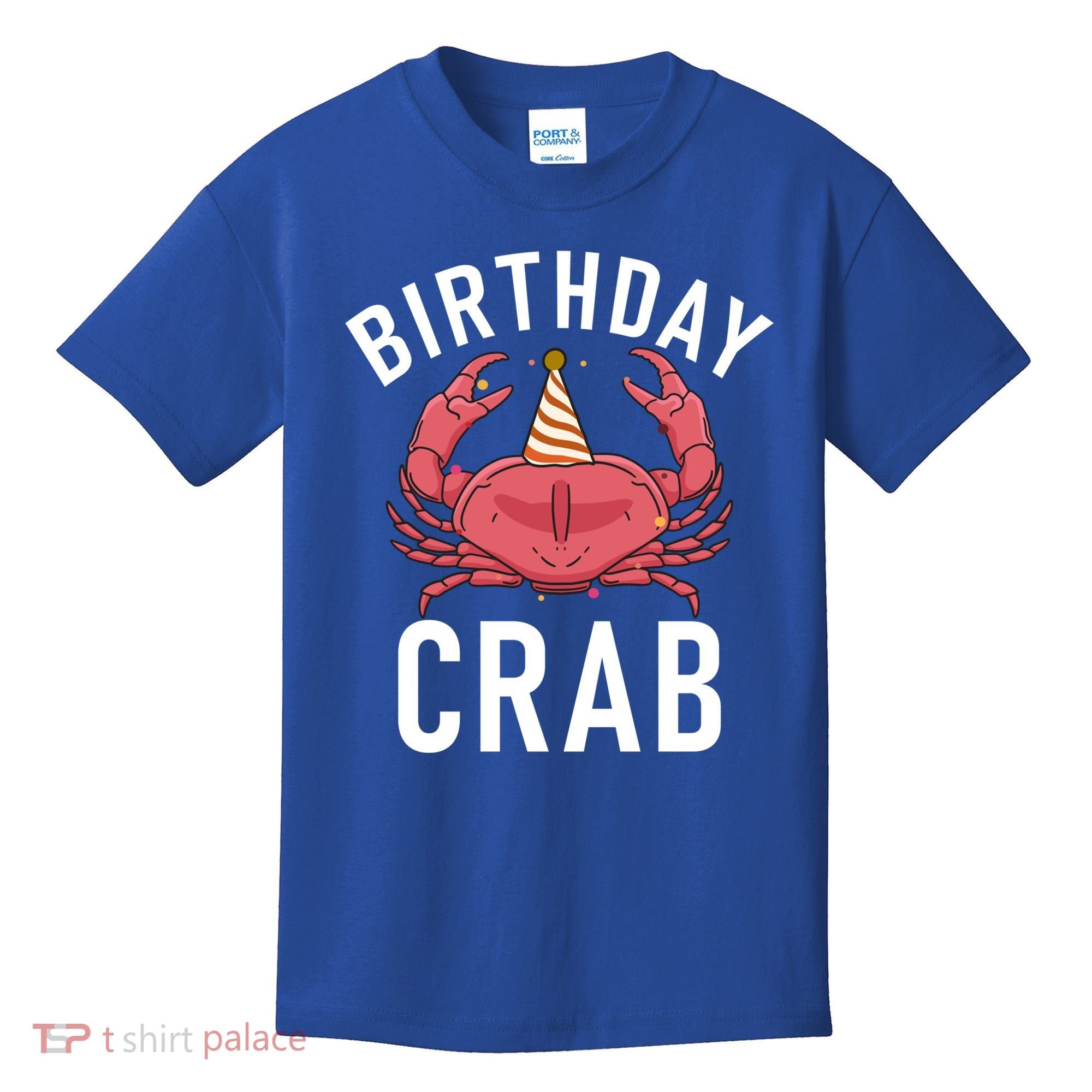 Birthday Crab Owner Gift Kids T-Shirt