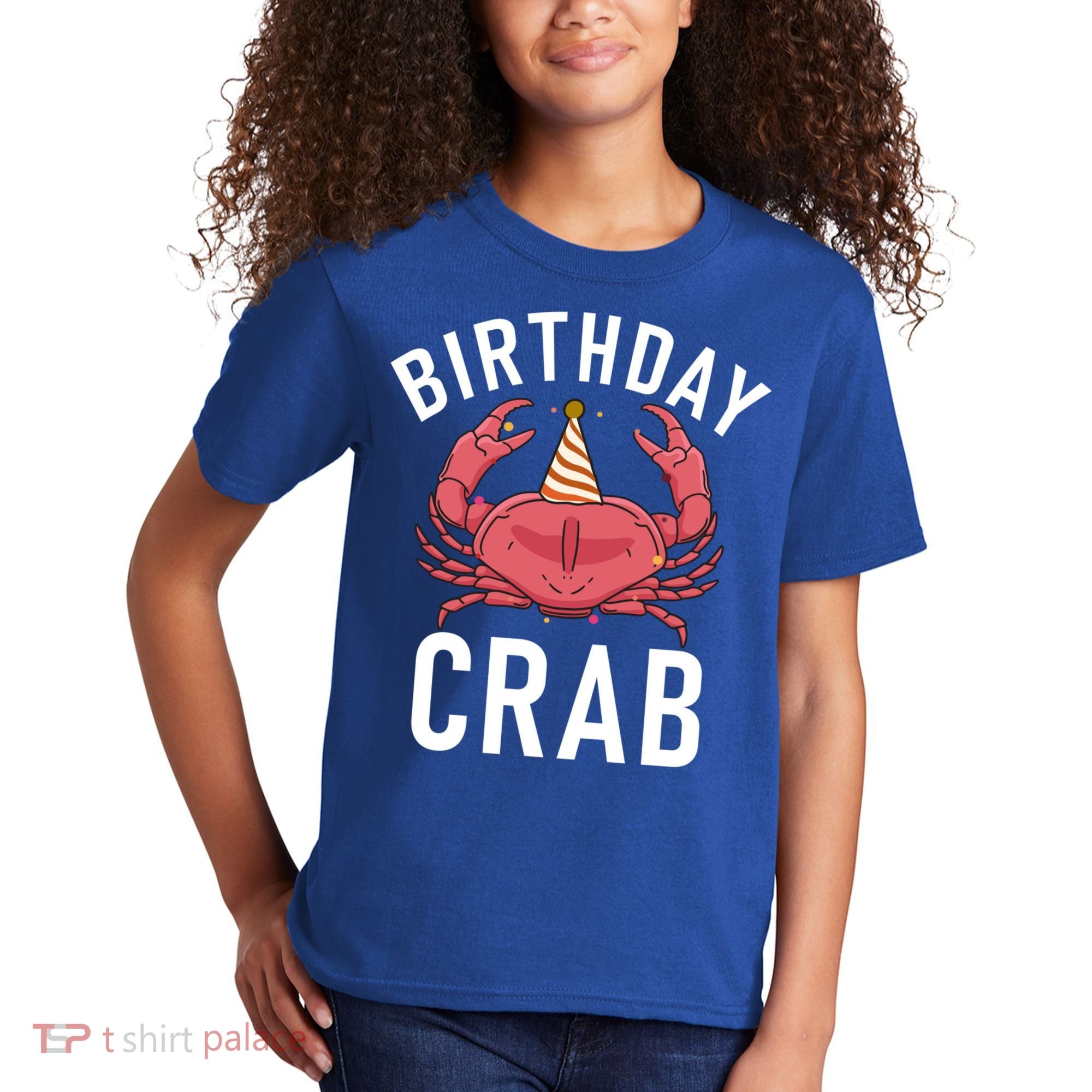 Birthday Crab Owner Gift Kids T-Shirt