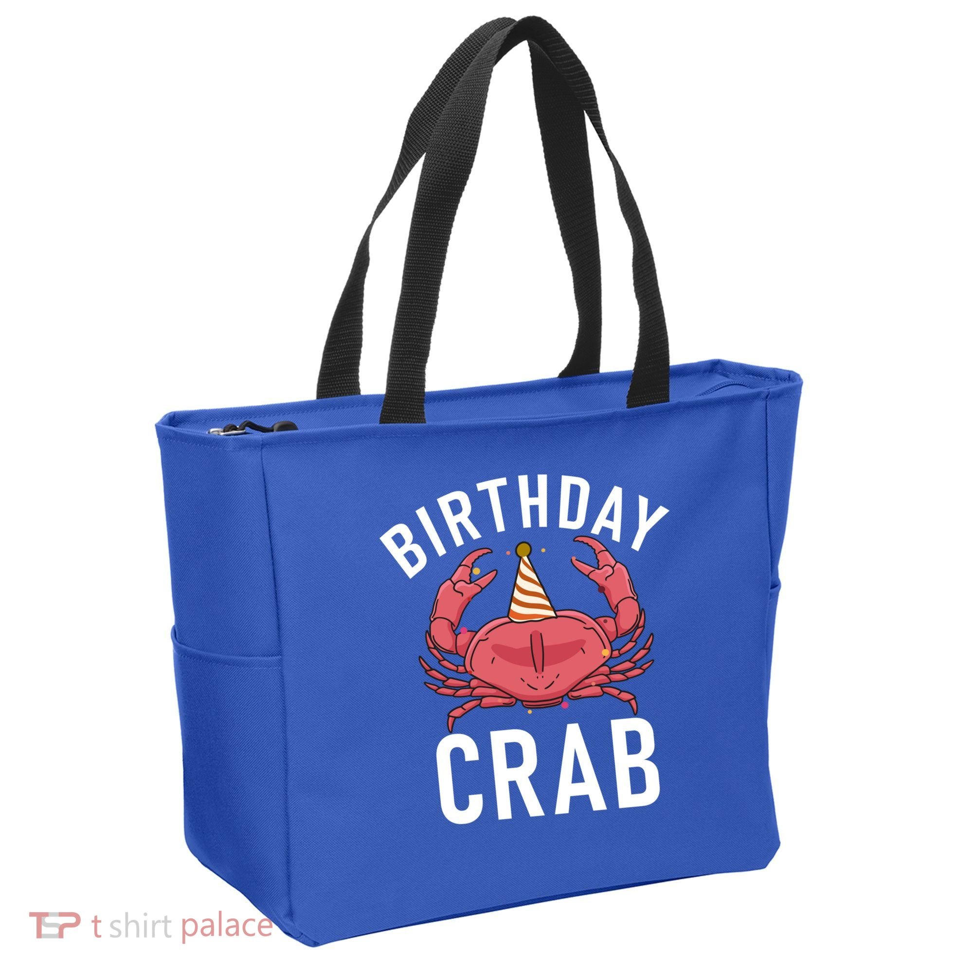 Birthday Crab Owner Gift Tote Bag