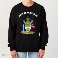 Bahamas Coat of Arms Souvenir Gift Flag Bahamians Women's Sweatshirt thumb 0