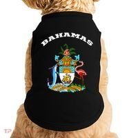 Bahamas Coat of Arms Souvenir Gift Flag Bahamians Doggie Tank thumb 0