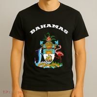 Bahamas Coat of Arms Souvenir Gift Flag Bahamians T-Shirt thumb 3