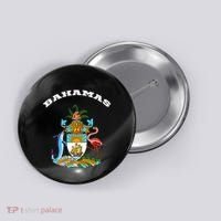 Bahamas Coat of Arms Souvenir Gift Flag Bahamians Button thumb 0