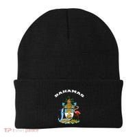 Bahamas Coat of Arms Souvenir Gift Flag Bahamians Beanie thumb 0