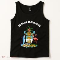 Bahamas Coat of Arms Souvenir Gift Flag Bahamians Tank Top thumb 2