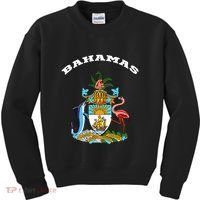 Bahamas Coat of Arms Souvenir Gift Flag Bahamians Kids Sweatshirt thumb 0