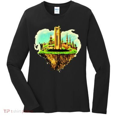 Beirut City On Floating Land Women's Long Sleeve Shirt