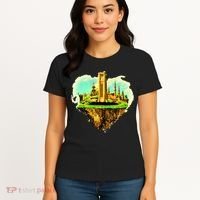 Beirut City On Floating Land Women's T-Shirt thumb 4