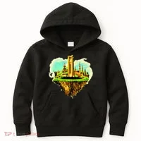 Beirut City On Floating Land Kids Hoodie thumb 0