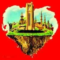 Beirut City On Floating Land Santa Hat thumb 1