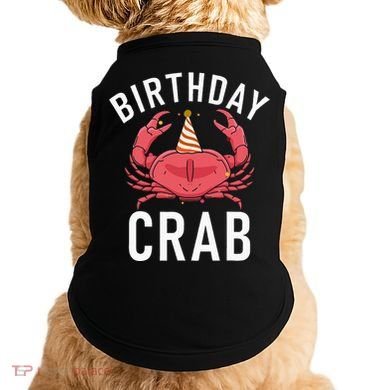 Birthday Crab Owner Doggie Tank