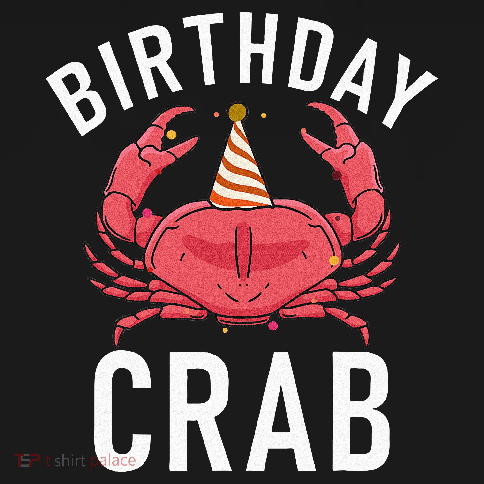 Birthday Crab Owner Button