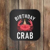 Birthday Crab Owner Coaster thumb 0