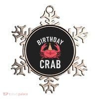 Birthday Crab Owner Ornament thumb 0