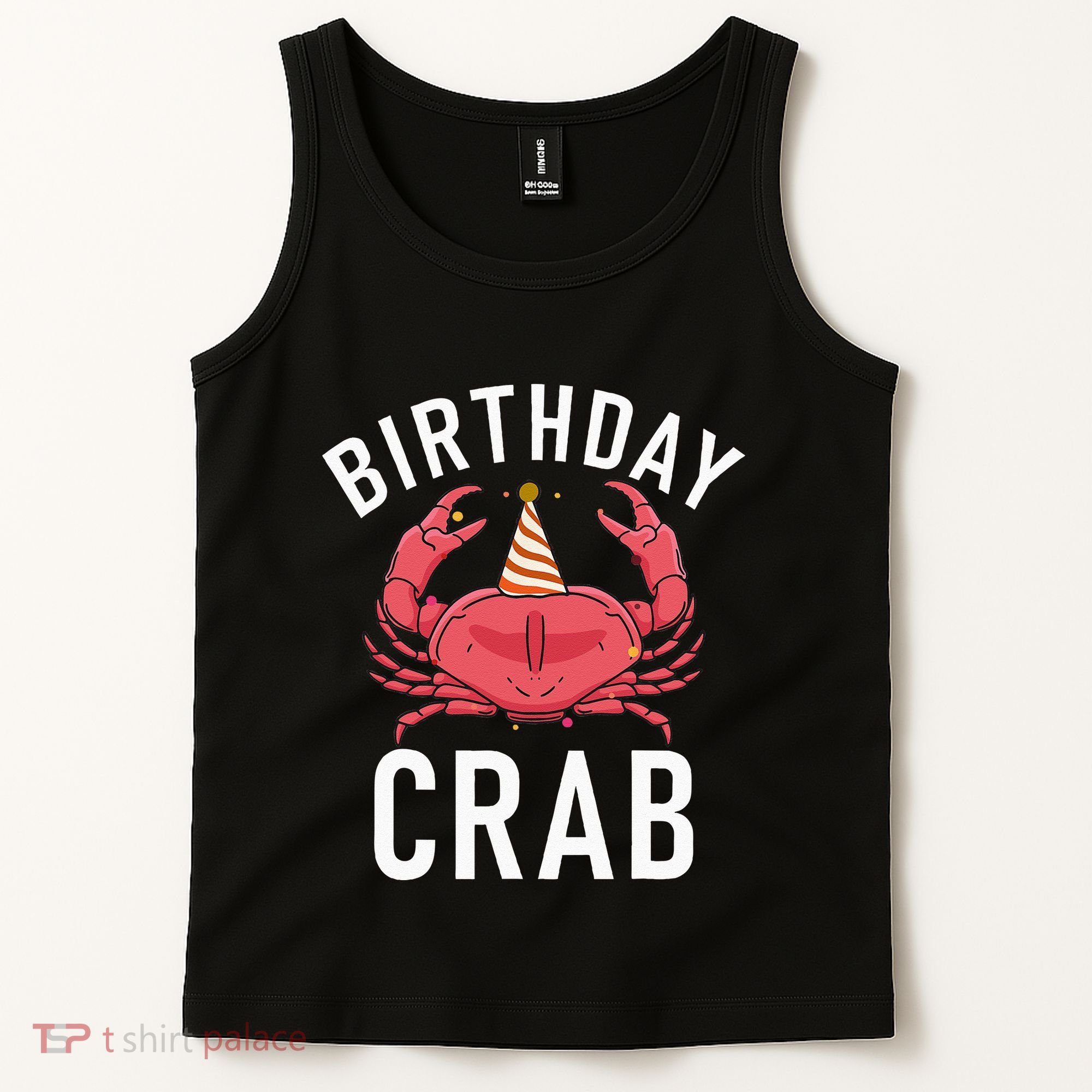 Birthday Crab Owner Tank Top