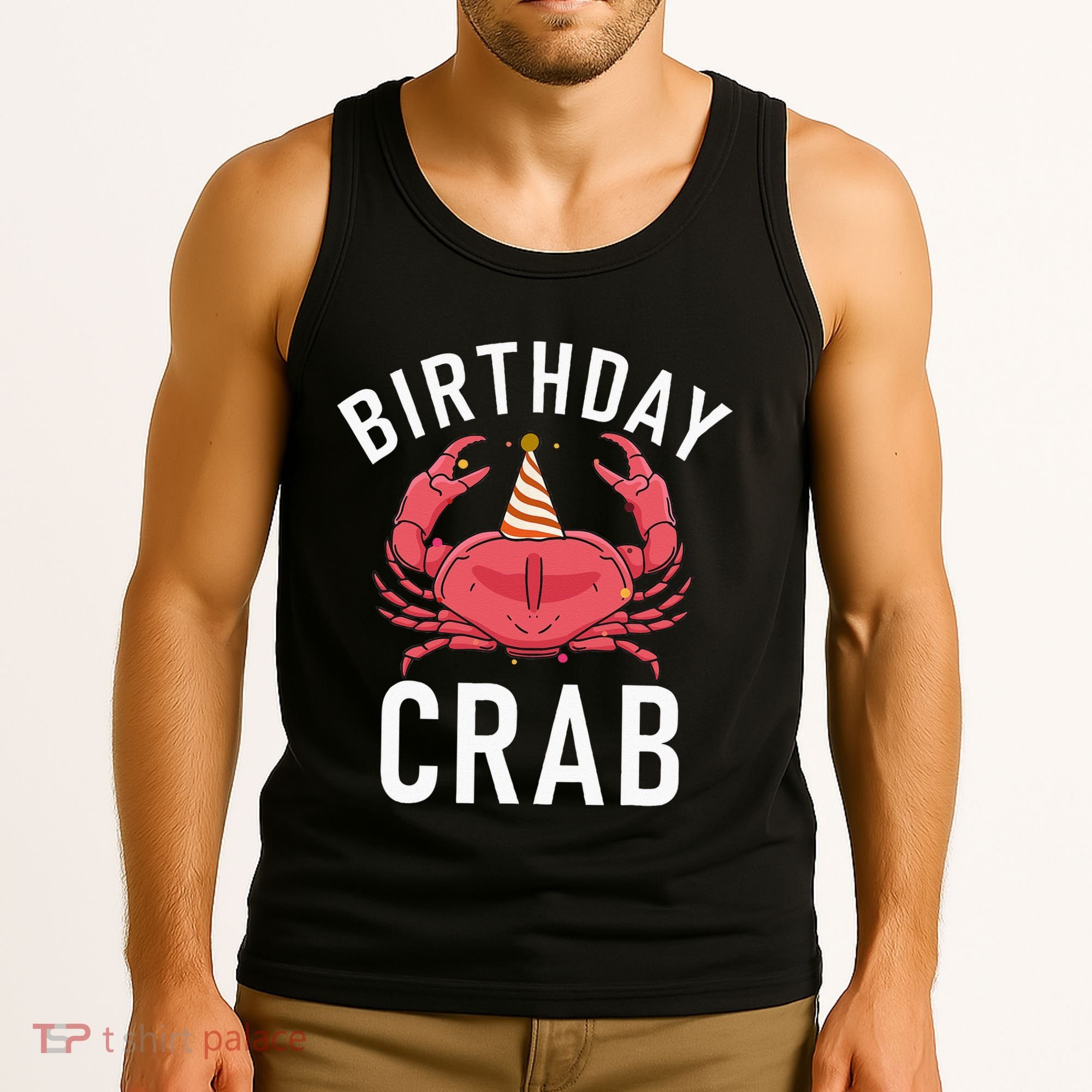 Birthday Crab Owner Tank Top