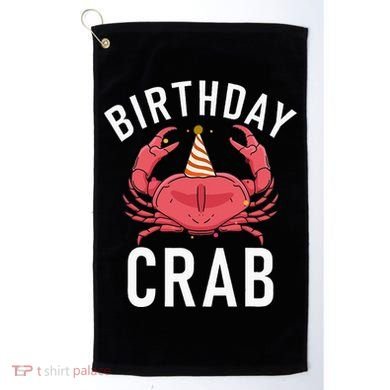Birthday Crab Owner Golf Towel