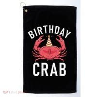 Birthday Crab Owner Golf Towel thumb 0