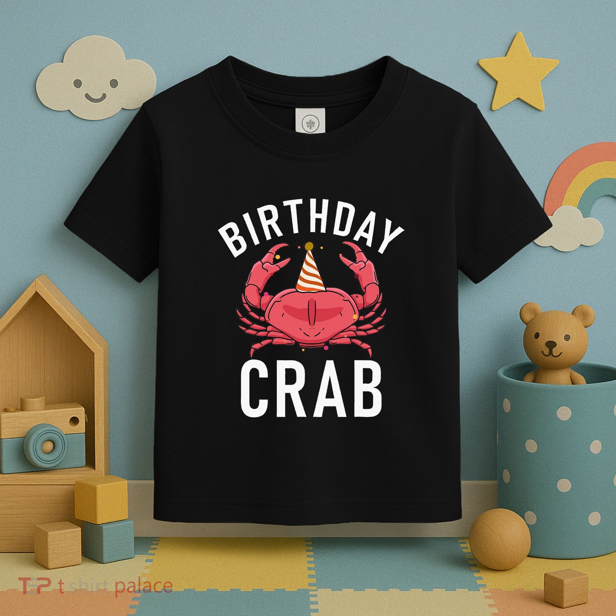 Birthday Crab Owner Toddler T-Shirt