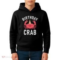 Birthday Crab Owner Kids Hoodie thumb 4