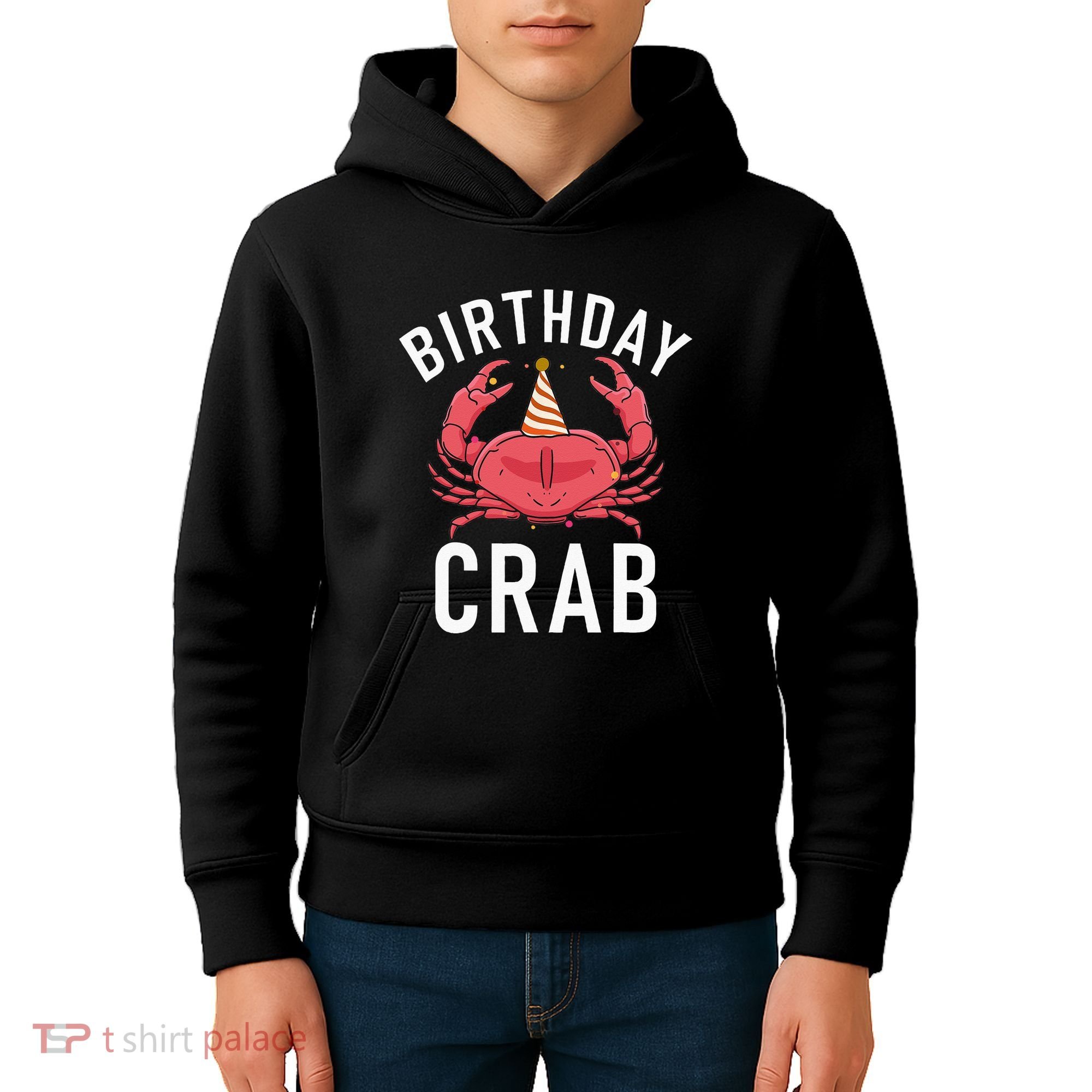 Birthday Crab Owner Kids Hoodie