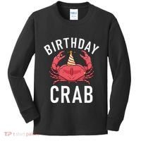 Birthday Crab Owner Kids Long Sleeve Shirt thumb 0