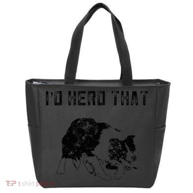 Border Collie Owner For Funny Herd That Border Collie  Tote Bag