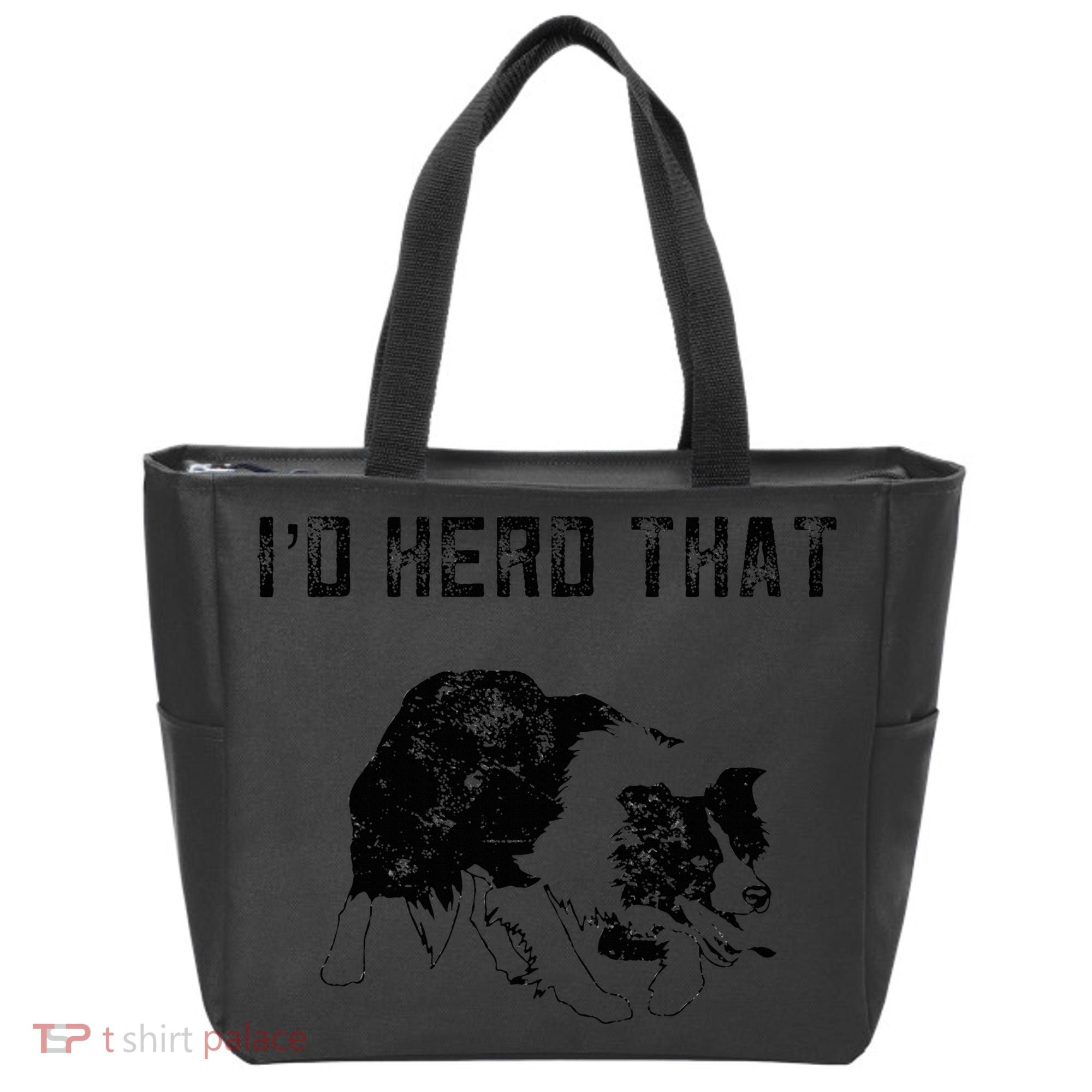 Border Collie Owner For Funny Herd That Border Collie  Tote Bag