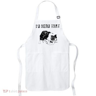 Border Collie Owner For Funny Herd That Border Collie  Apron