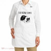Border Collie Owner For Funny Herd That Border Collie  Apron thumb 2