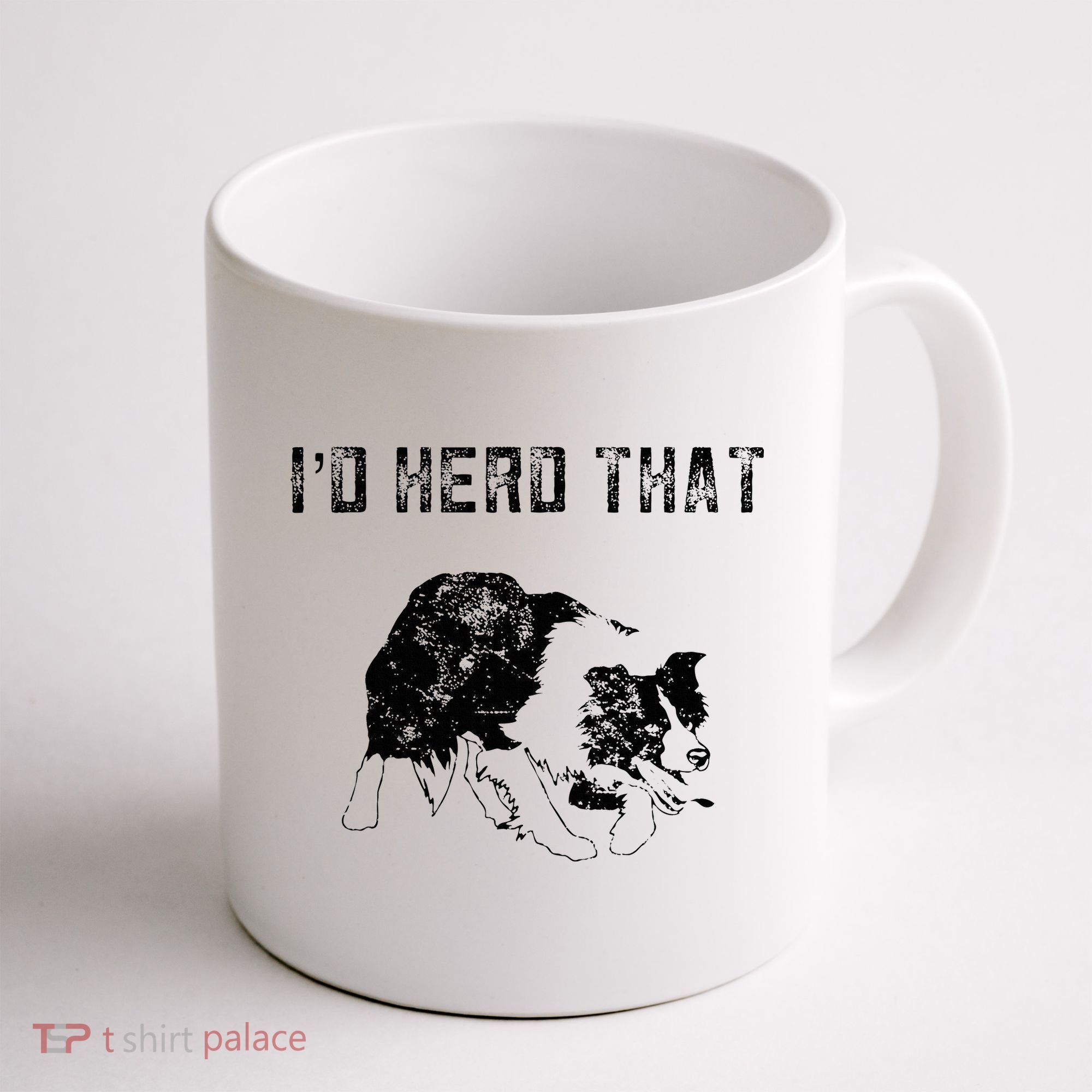 Border Collie Owner For Funny Herd That Border Collie  Coffee Mug