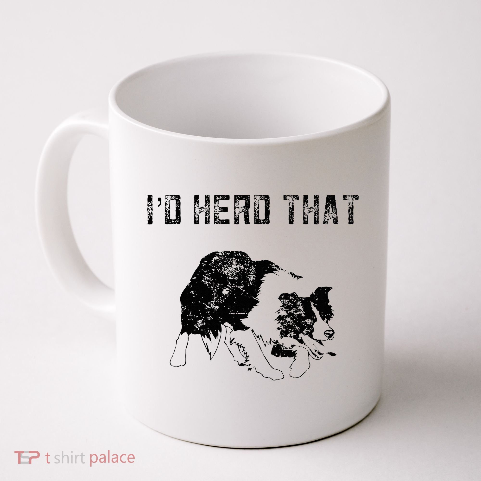Border Collie Owner For Funny Herd That Border Collie  Coffee Mug