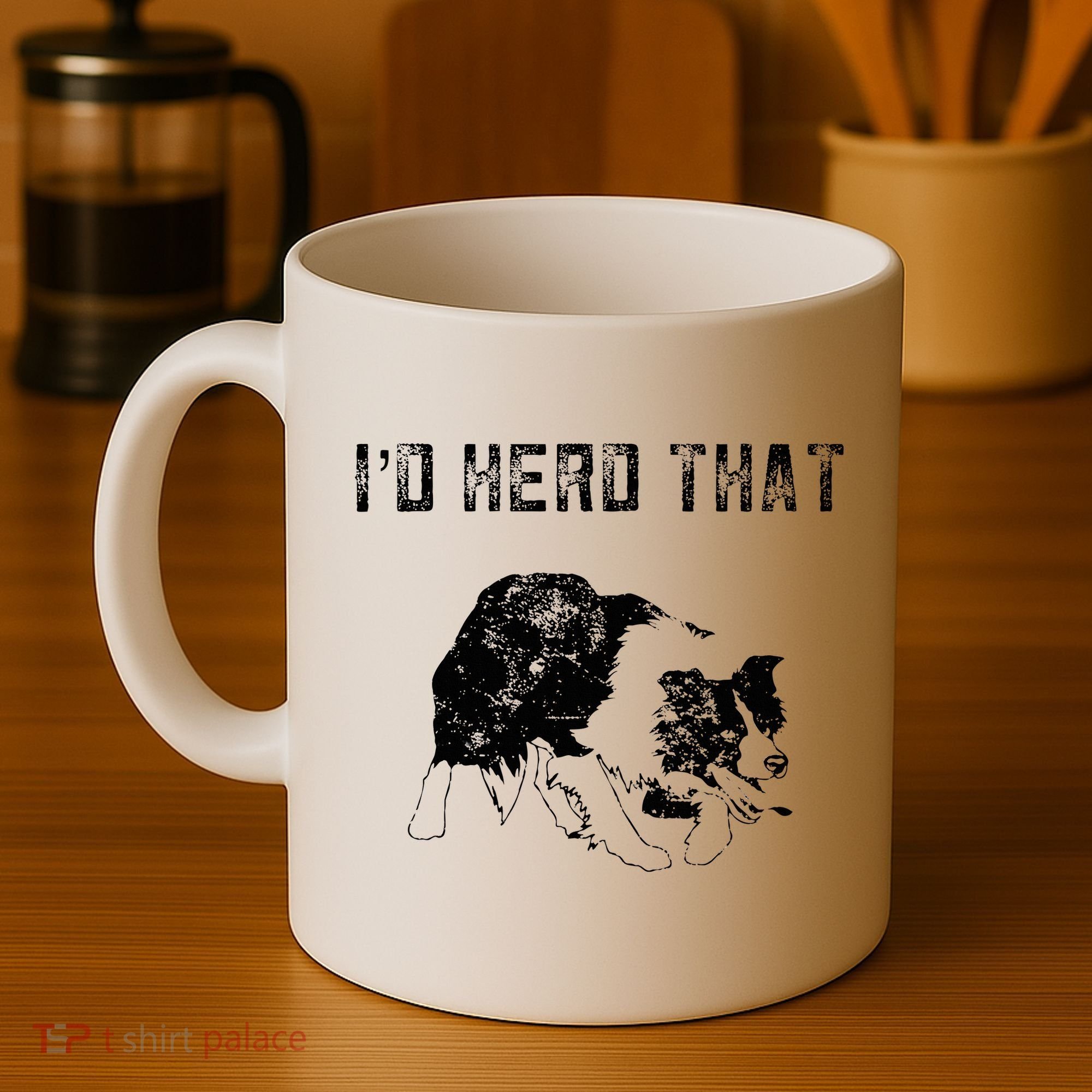 Border Collie Owner For Funny Herd That Border Collie  Coffee Mug