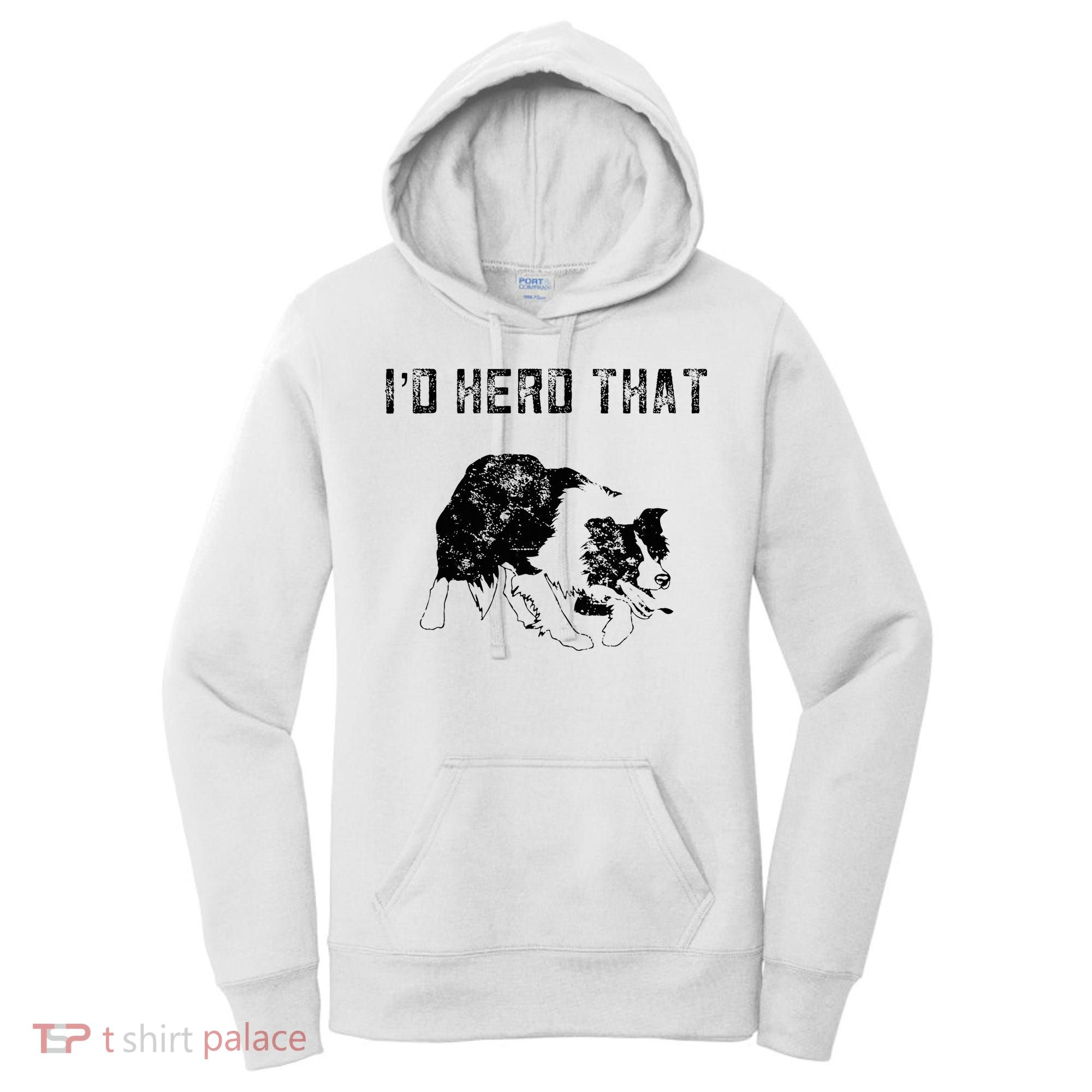 Border Collie Owner For Funny Herd That Border Collie  Women's Hoodie