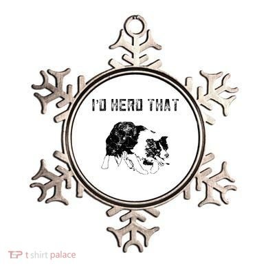 Border Collie Owner For Funny Herd That Border Collie  Ornament