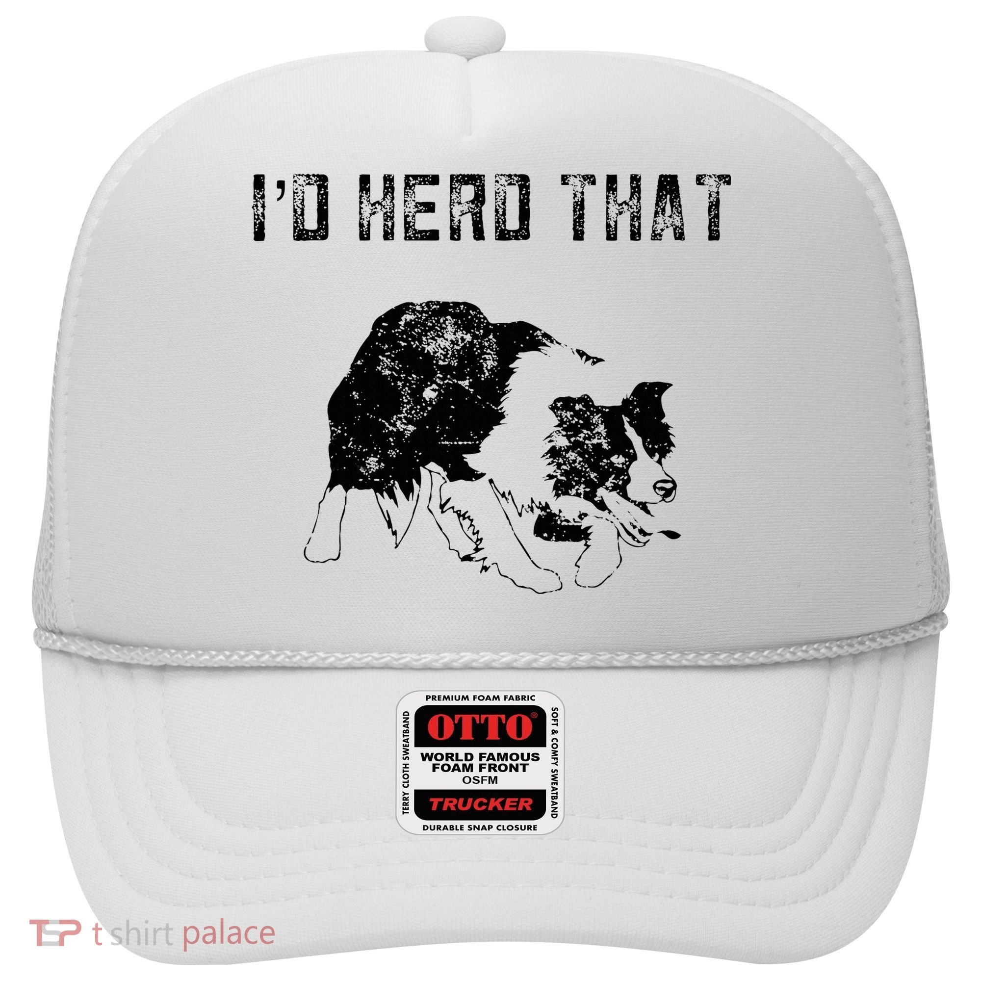 Border Collie Owner For Funny Herd That Border Collie  Hat