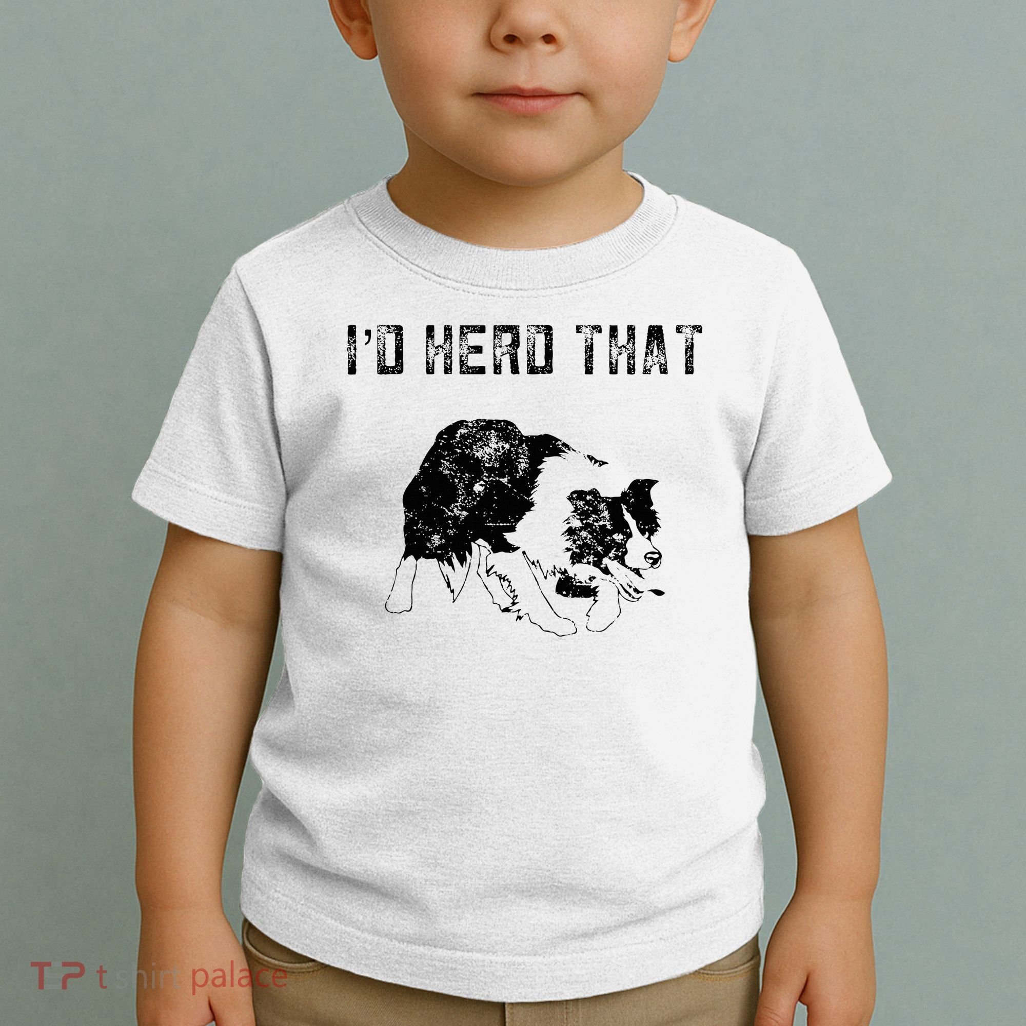 Border Collie Owner For Funny Herd That Border Collie  Toddler T-Shirt
