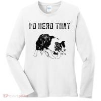 Border Collie Owner For Funny Herd That Border Collie  Women's Long Sleeve Shirt thumb 0