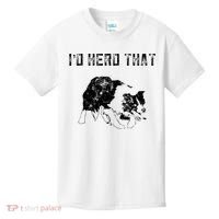 Border Collie Owner For Funny Herd That Border Collie  Kids T-Shirt thumb 0
