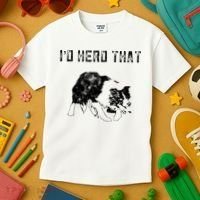 Border Collie Owner For Funny Herd That Border Collie  Kids T-Shirt thumb 3