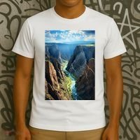 Black Canyon Of The Gunnison National Park Photographic T-Shirt thumb 3