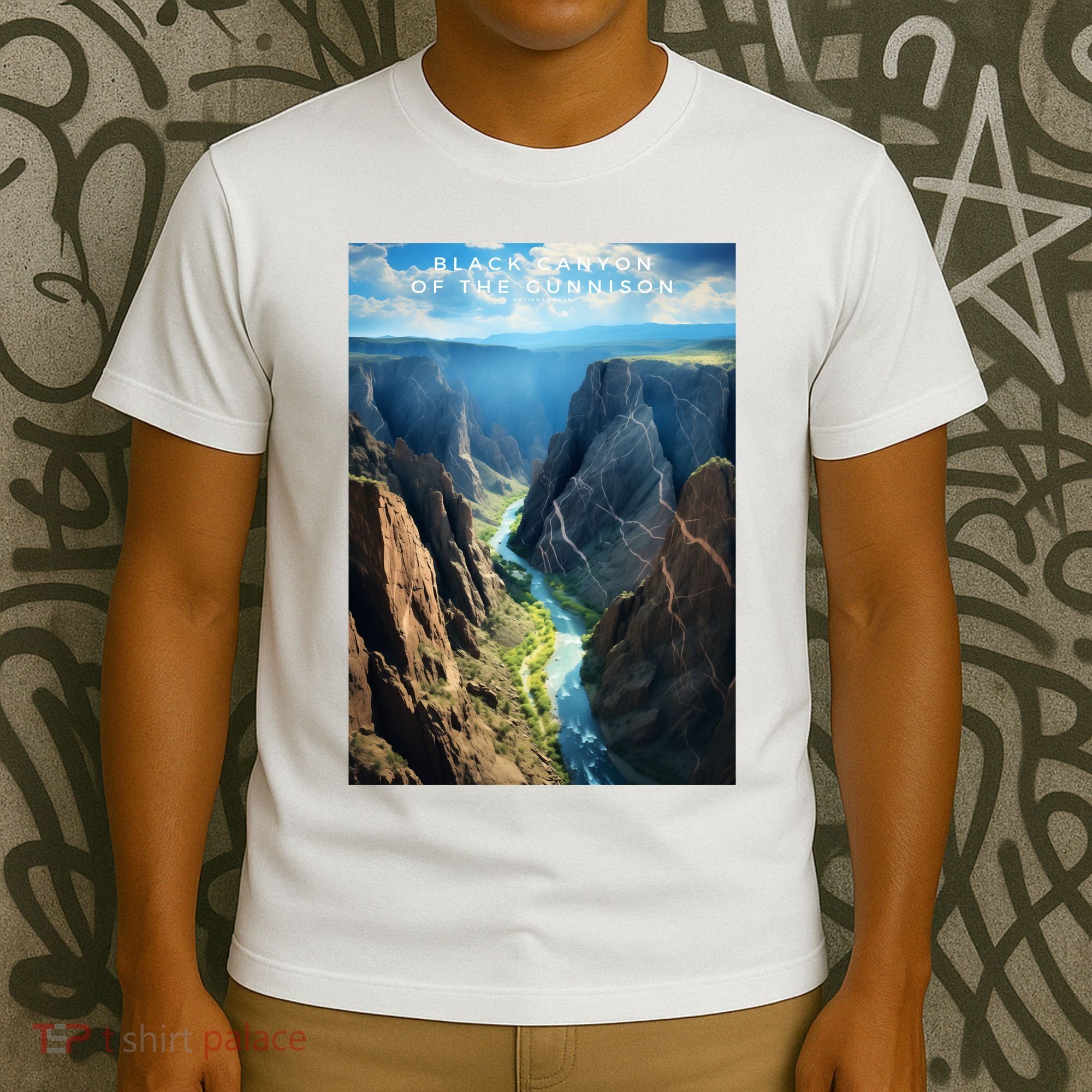 Black Canyon Of The Gunnison National Park Photographic T-Shirt