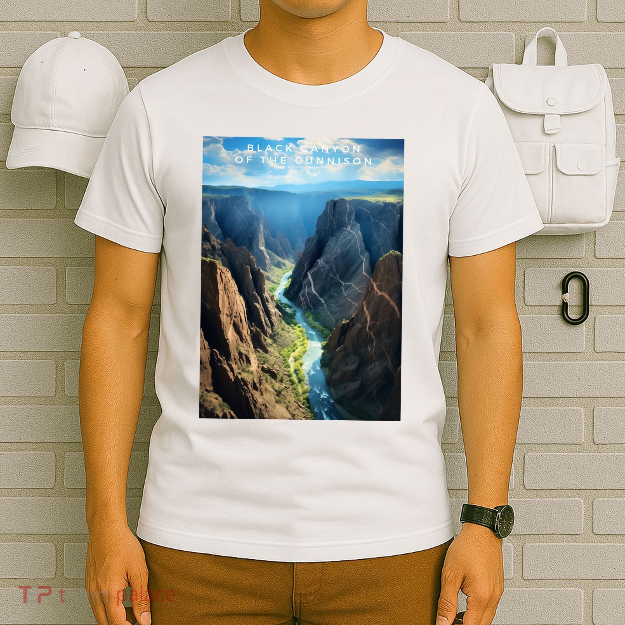 Black Canyon Of The Gunnison National Park Photographic T-Shirt