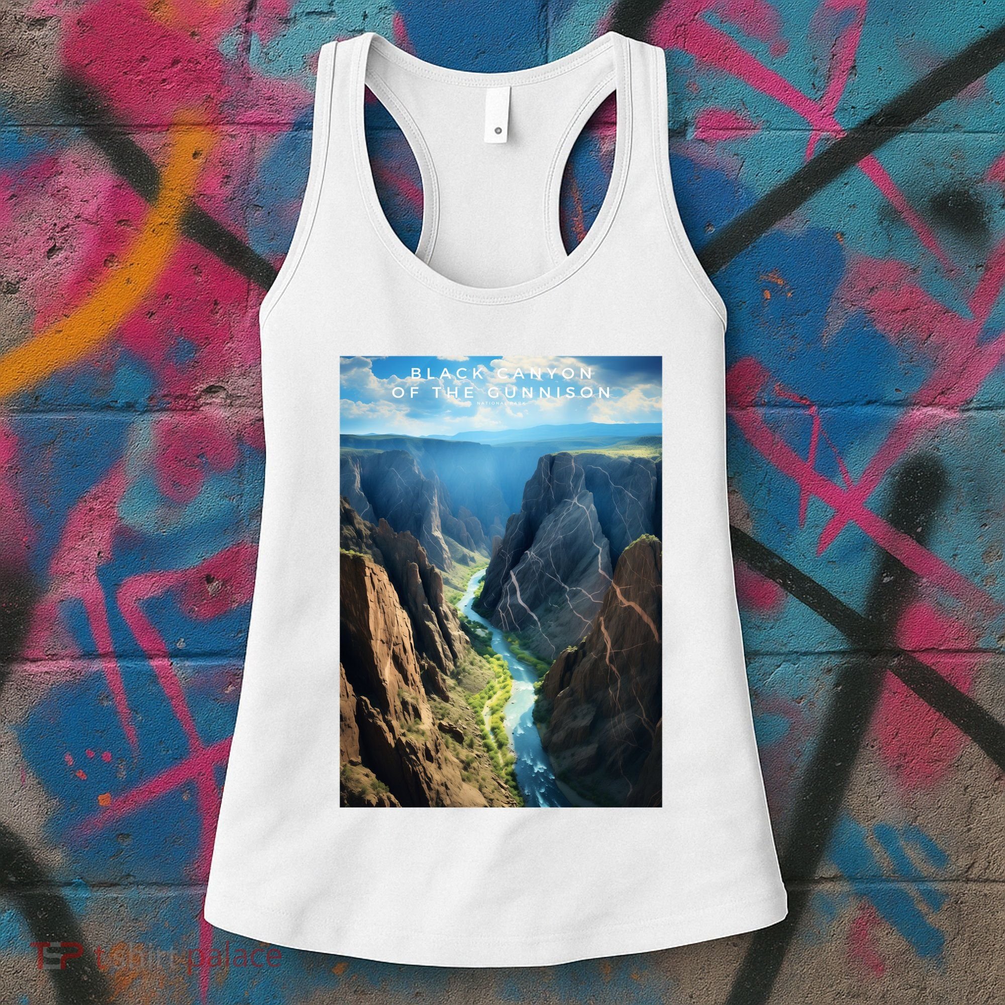 Black Canyon Of The Gunnison National Park Photographic Women's Tank Top