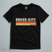 Baker City Or Oregon Funny City Home Root Gift Retro 70s 80s T-Shirt thumb 5