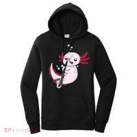 Bass Clarinet Player  Axolotl Music Lover Bass Clarinet Women's Hoodie thumb 0