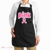 Breast Cancer Pink Ribbon Awareness Apron thumb 2
