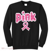 Breast Cancer Pink Ribbon Awareness Sweatshirt thumb 0